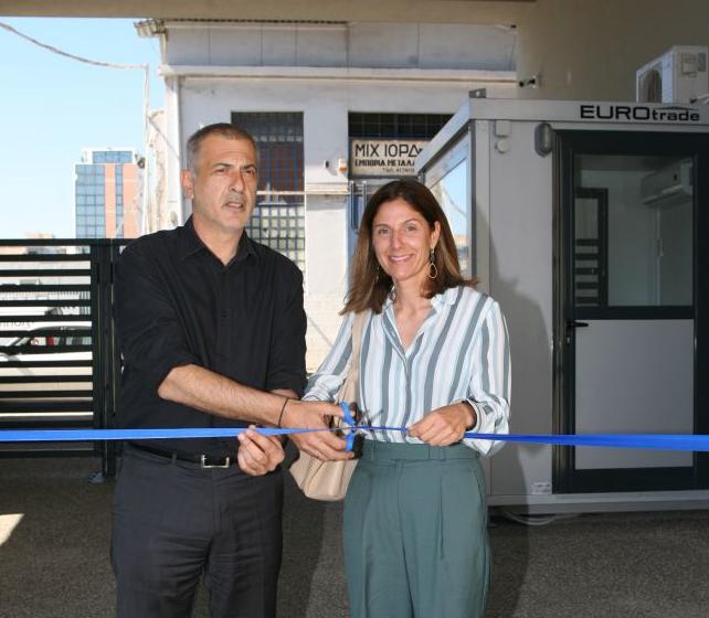 O Γ. Μώραλης εγκαινίασε νέο κτίριο στις πρώην εγκαταστάσεις της καπνοβιομηχανίας Παπαστράτος