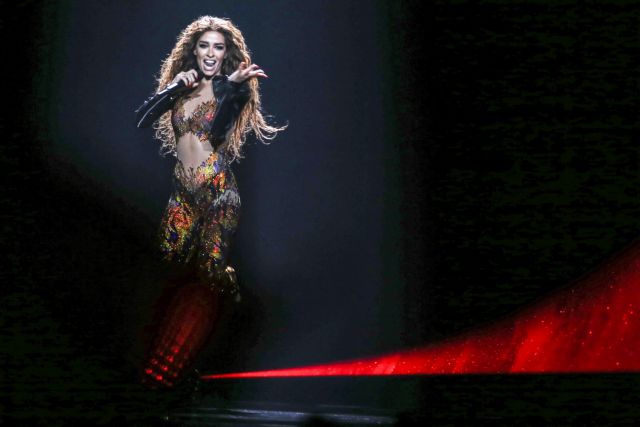 Eurovision: H Ελένη Φουρέιρα άναψε φωτιές στη σκηνή του Τελ Αβίβ