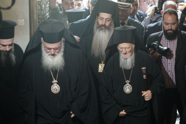 Ιερώνυμος και Βαρθολομαίος: Σε καλό κλίμα η συνάντησή τους