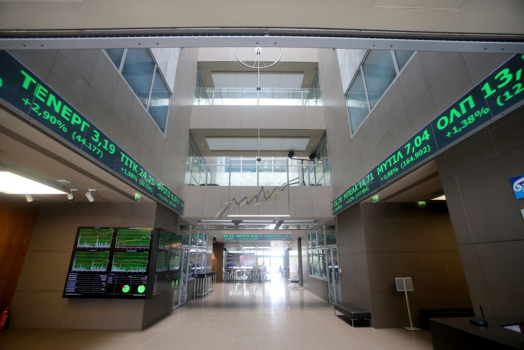 Ηπια πτωτικά κινείται το Χρηματιστήριο Αθηνών