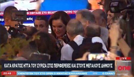 Πάρτυ στα εκλογικά κέντρα Πατούλη, Μπακογιάννη