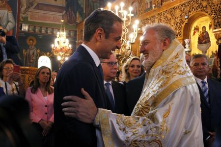 Κ. Μητσοτάκης για Αρχιεπίσκοπο Αμερικής: Του εύχομαι από καρδιάς καλή δύναμη στο δύσκολο έργο του