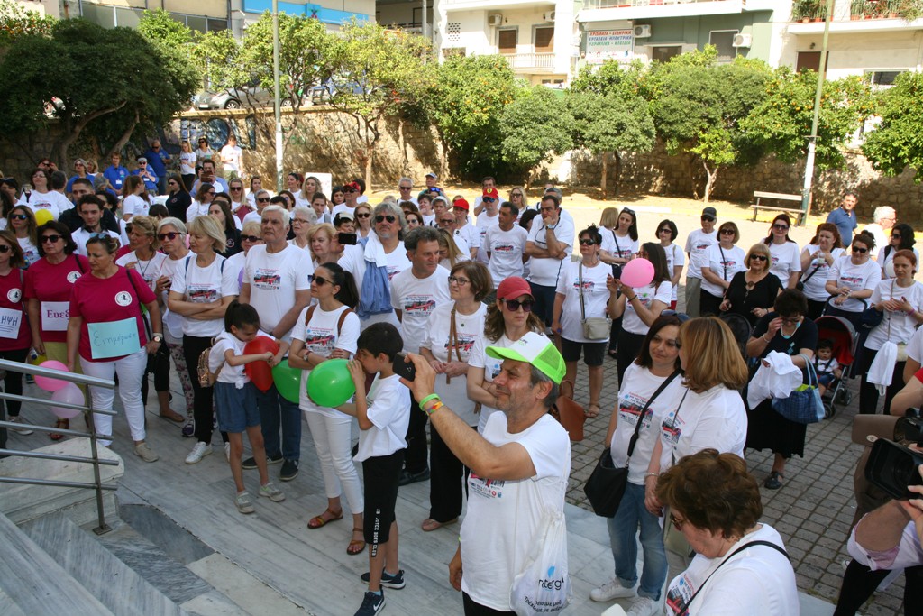 Περίπατος ευαισθητοποίησης για την πρόληψη του καρκίνου με την υποστήριξη του δήμου Πειραιά