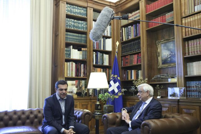 Τη Δευτέρα ο Τσίπρας στον Πρόεδρο της Δημοκρατίας