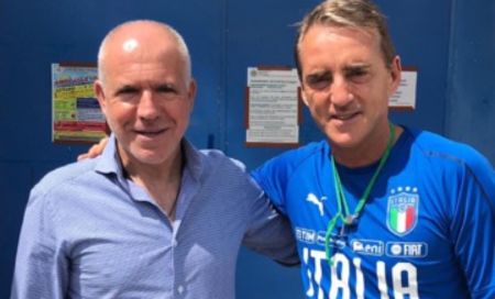 Ο Αναστόπουλος συνάντησε τον Μαντσίνι! (pic)