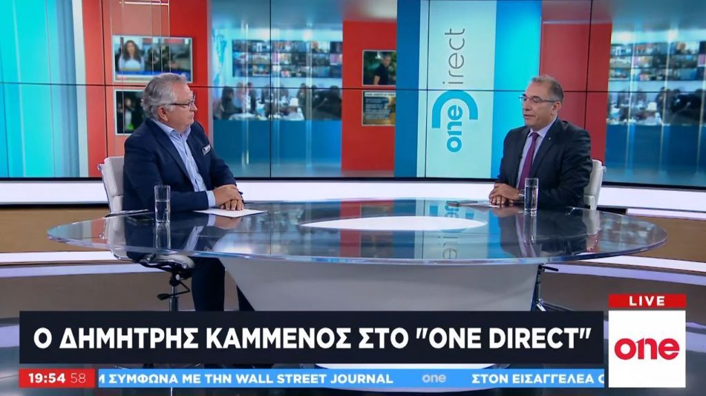 Δ. Καμμένος στο One Channel: Η κεντροδεξιά παράταξη πρέπει να ξεπεράσει το 38%
