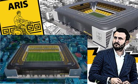 Άρης : Η νέα όψη του «Κλεάνθης Βικελίδης» και το μήνυμα του Καρυπίδη