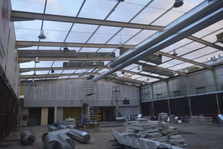 Ξεκίνησε η πλήρης ανακατασκευή του κλειστού γηπέδου μπάσκετ Καμινίων