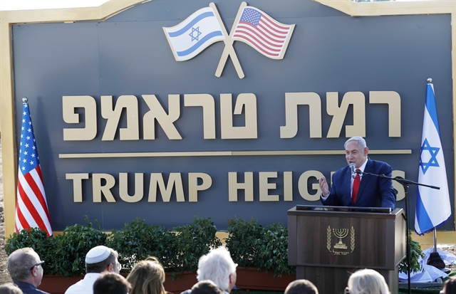 Τα «Υψώματα Τραμπ» και τα επικίνδυνα παιχνίδια Νετανιάχου