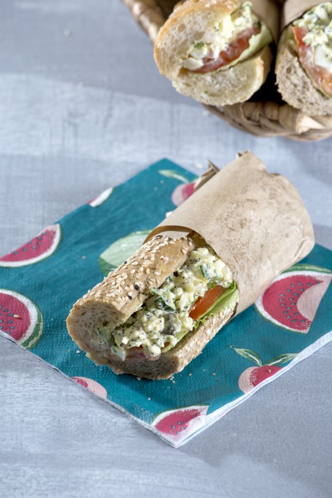 Σάντουιτς με αυγοσαλάτα