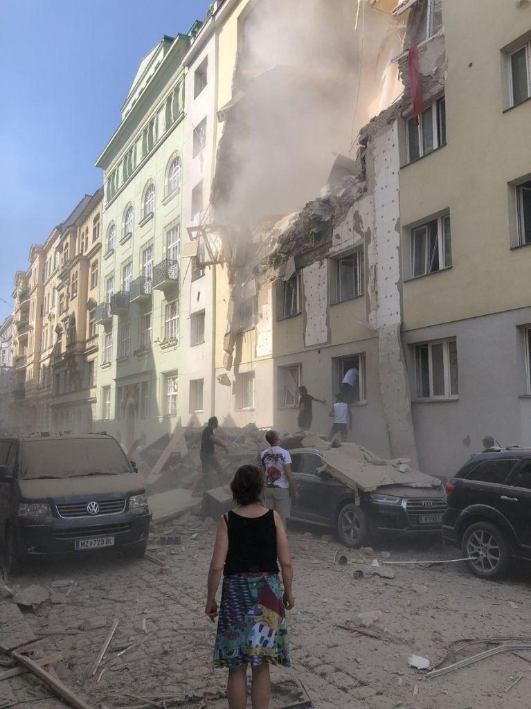 Κατάρρευση κτιρίων στη Βιένη από έκρηξη αερίου