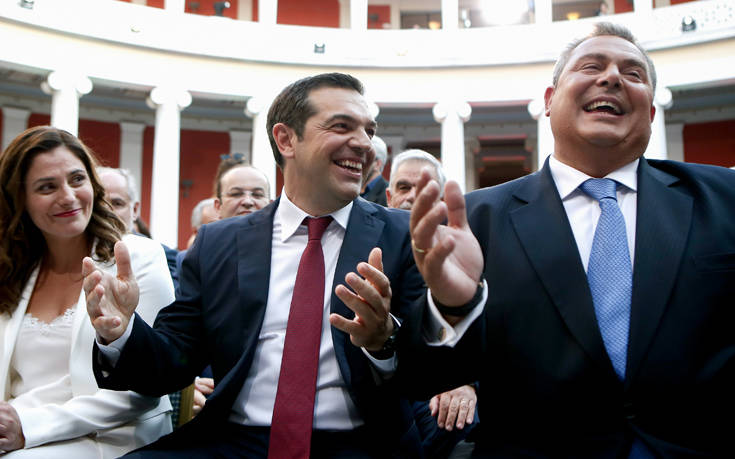 Υποκρισία Τσίπρα : Ο φίλος Καμμένος έγινε πλέον «αναγκαίο κακό»