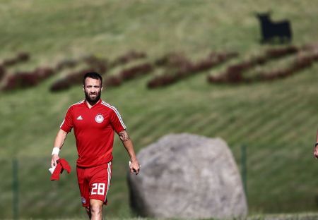 Το pre game του φιλικού αγώνα Ολυμπιακός – Πόγκον Στσέτσιν