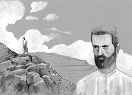 Ο Χαλεπάς σε ασπρόμαυρo