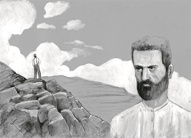 Ο Χαλεπάς σε ασπρόμαυρo