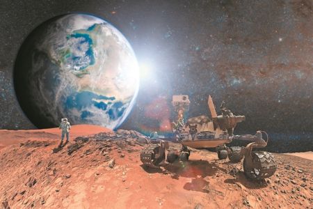 Από τη Γη στον Αρη με σταθμό τη Σελήνη