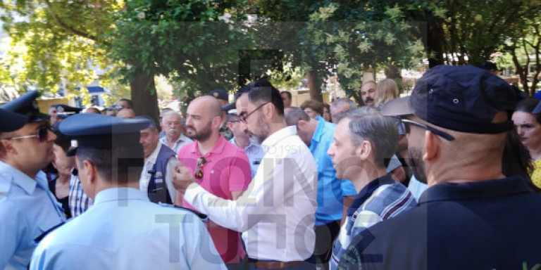 Δράμα: Γιούχαραν βουλευτή του ΣΥΡΙΖΑ στημ επέτειο απελευθέρωσης της πόλης