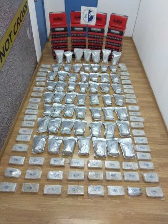 Πάνω από 80 κιλά ηρωίνης κατασχέθηκαν σε επιχείρηση της ΕΛ.ΑΣ