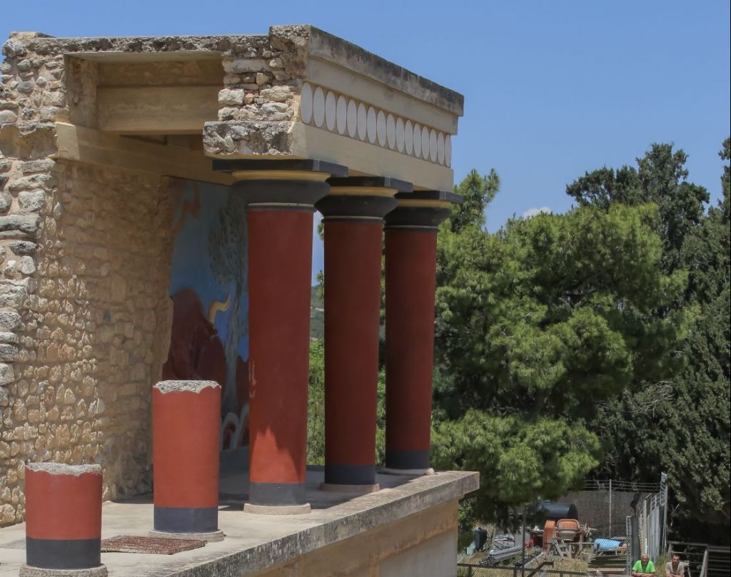 Ρεκόρ επισκέψεων στην Κνωσσό παρά την πτώση του τουρισμού