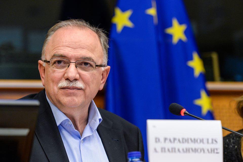 Ο Δ, Παπαδημούλης επανεκλέχθηκε αντιπρόεδρος του Ευρωκοινοβουλίου