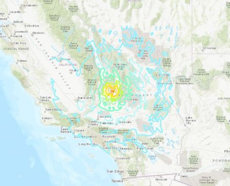 ΗΠΑ – Καλιφόρνια: Σεισμός 6,4 βαθμών