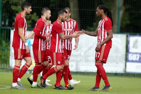 Η παρακάμερα από την πεντάρα του Ολυμπιακού επί της Γιαγκελόνια