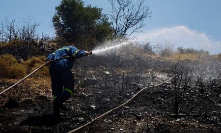Υπό έλεγχο η φωτιά στη Φυλή