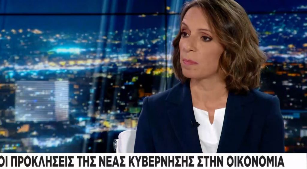 One Channel : Η Έλενα Λάσκαρη μιλά για τα πρώτα οικονομικά νομοσχέδια