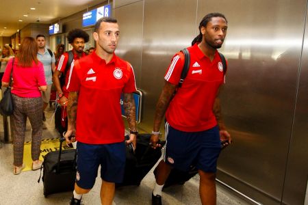 Τα «κλικ» από την επιστροφή του Ολυμπιακού στη βάση του