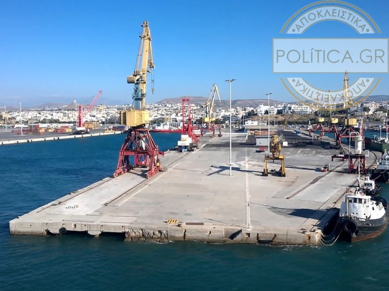 Σε στάση εργασίας προχώρησαν οι εργαζόμενοι στο λιμάνι του Ηρακλείου