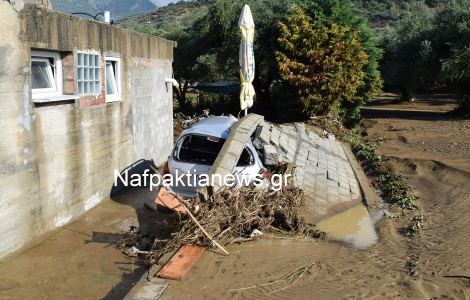 Κακοκαιρία : Μεγάλες ζημιές σε Αχαϊα, Ναυπακτία – Ερχεται νέο κύμα – Πού θα χτυπήσει