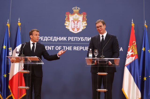 Συμβιβασμό για το Κόσοβο ζήτησε ο Μακρόν από το Βελιγράδι
