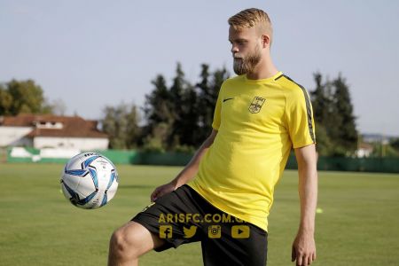 Η πρώτη προπόνηση του Σούντγκρεν με φανέλα του Αρη