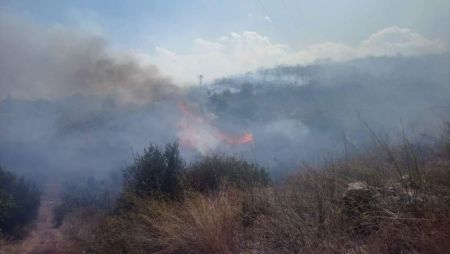 Υψηλός κίνδυνος πυρκαγιάς την Κυριακή
