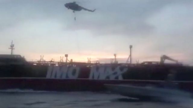 Ιράν: Καλά στην υγειά του το πλήρωμα του βρετανικού τάνκερ