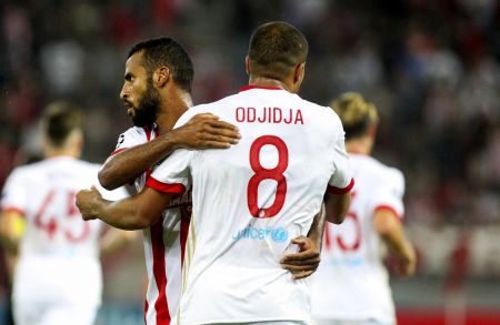 Η συνάντηση δυο πρώην παικτών του Ολυμπιακού