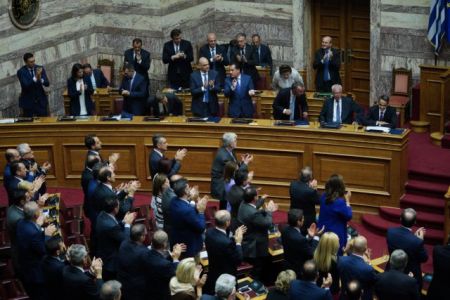 Ελαβε ψήφο εμπιστοσύνης η κυβέρνηση Μητσοτάκη – Με 158 «ναι»
