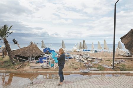 «Οσα πήρε ο άνεμος» στη Χαλκιδική