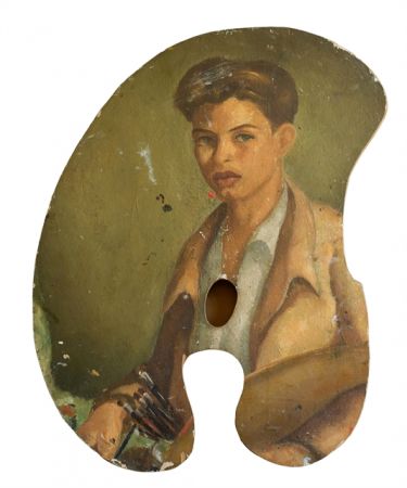 Ο ζωγράφος Νίκος Κούνδουρος