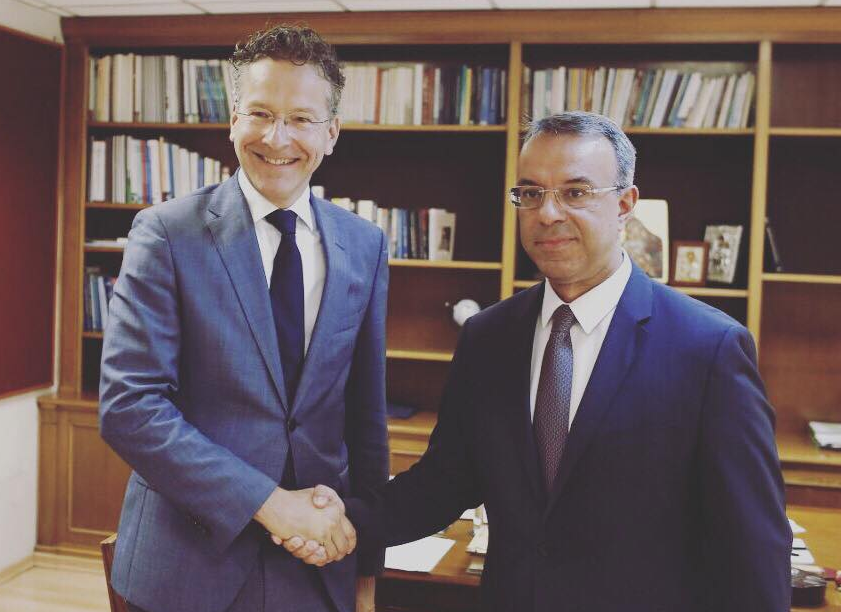 Τετ α τετ Σταϊκούρα – Ντάισελμπλουμ – Στο φόντο η κούρσα διαδοχής στο ΔΝΤ