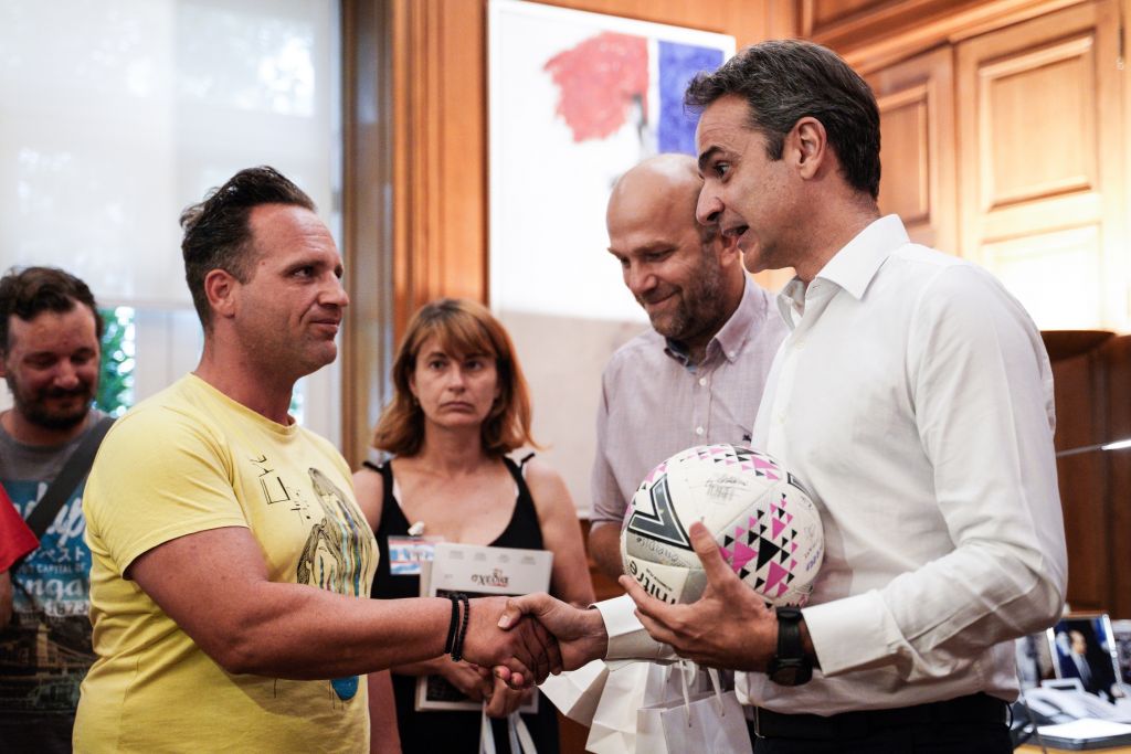 Μητσοτάκης σε Εθνική Αστέγων: Προσωπικό μου στοίχημα η καταπολέμηση της φτώχειας