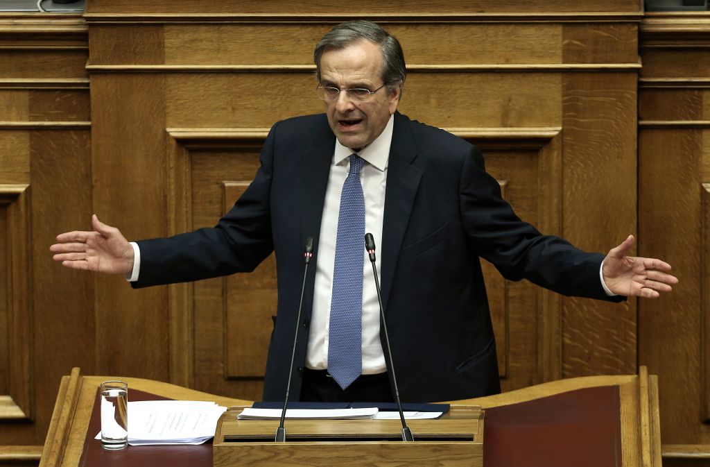 Σαμαράς εν όπλοις