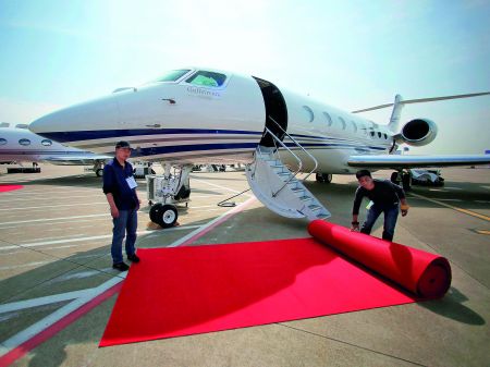 Business & pleasure up in the air