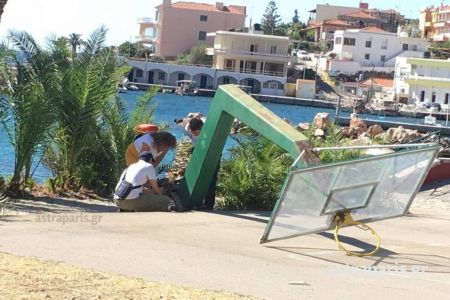 Χίος: Απομακρύνθηκε η φονική μπασκέτα μετά τον θάνατο του 19χρονου