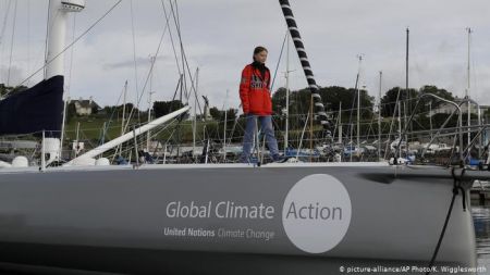 Γκρέτα Τούνμπεργκ: Διασχίζοντας τον Ατλαντικό για το κλίμα