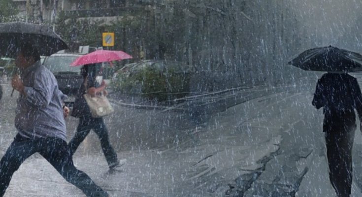 Βόλος: Καταρρακτώδης βροχή και προβλήματα σε ηλεκτροδότηση | tovima.gr