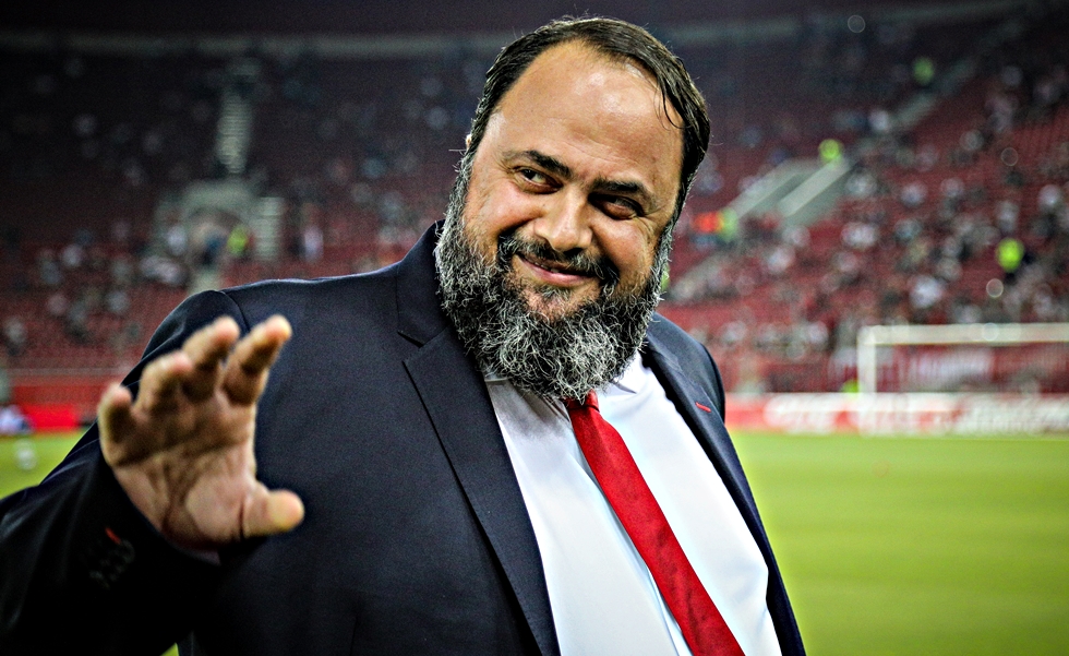 Πάντα δίπλα στον Ολυμπιακό ο Βαγγέλης Μαρινάκης