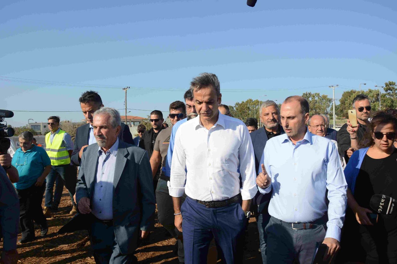 Ο Μητσοτάκης και ο αμπελώνας στο Μάτι