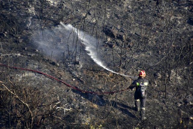 Φωτιά στη Σάμο : Μαίνεται ανεξέλεγκτο το μέτωπο στο Μεσόκαμπο