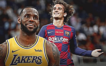 Ο Γκριεζμάν μιμήθηκε ΛεΜπρόν και ο «Βασιλιάς» τον αποθέωσε